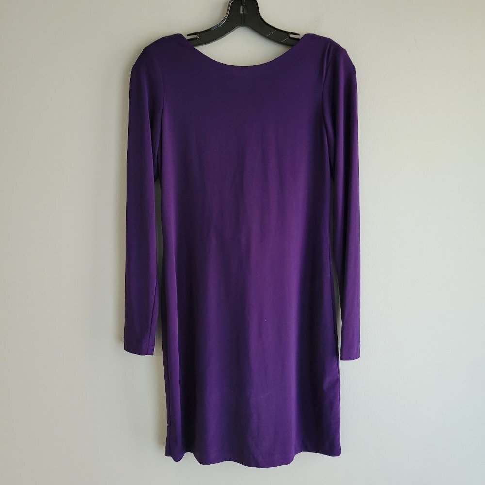 Mark & James by Badgley Mischka  Jeweled Scoop Back Dress Size M
